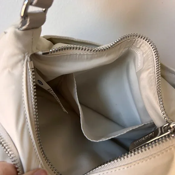 Lululemon White Belt Bag w/ Mini Pouch | Crossbody - Picture 5 of 8